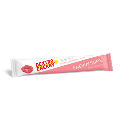 Energy Gums* Strawberry-rhubarb + vitamins