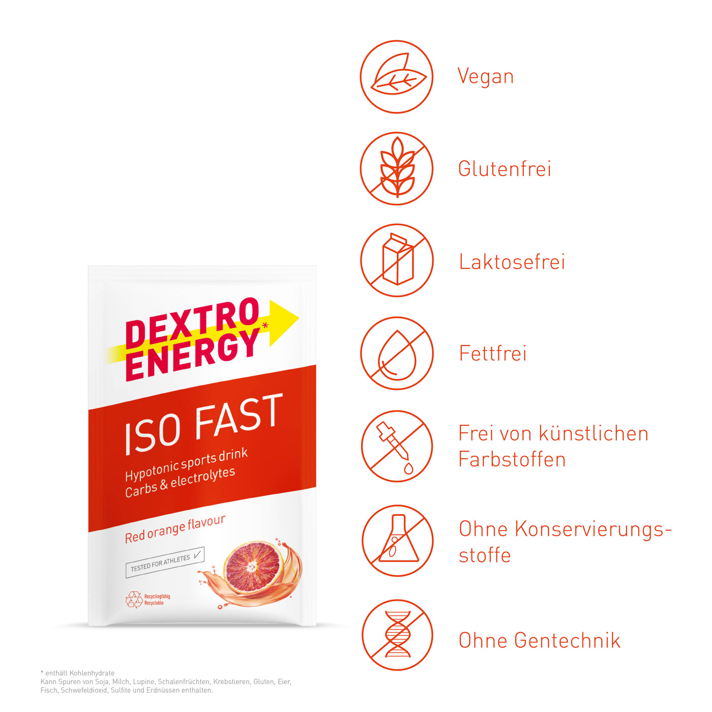 ISO FAST RED ORANGE