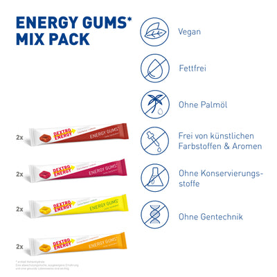 Energy Gums* Mix Pack