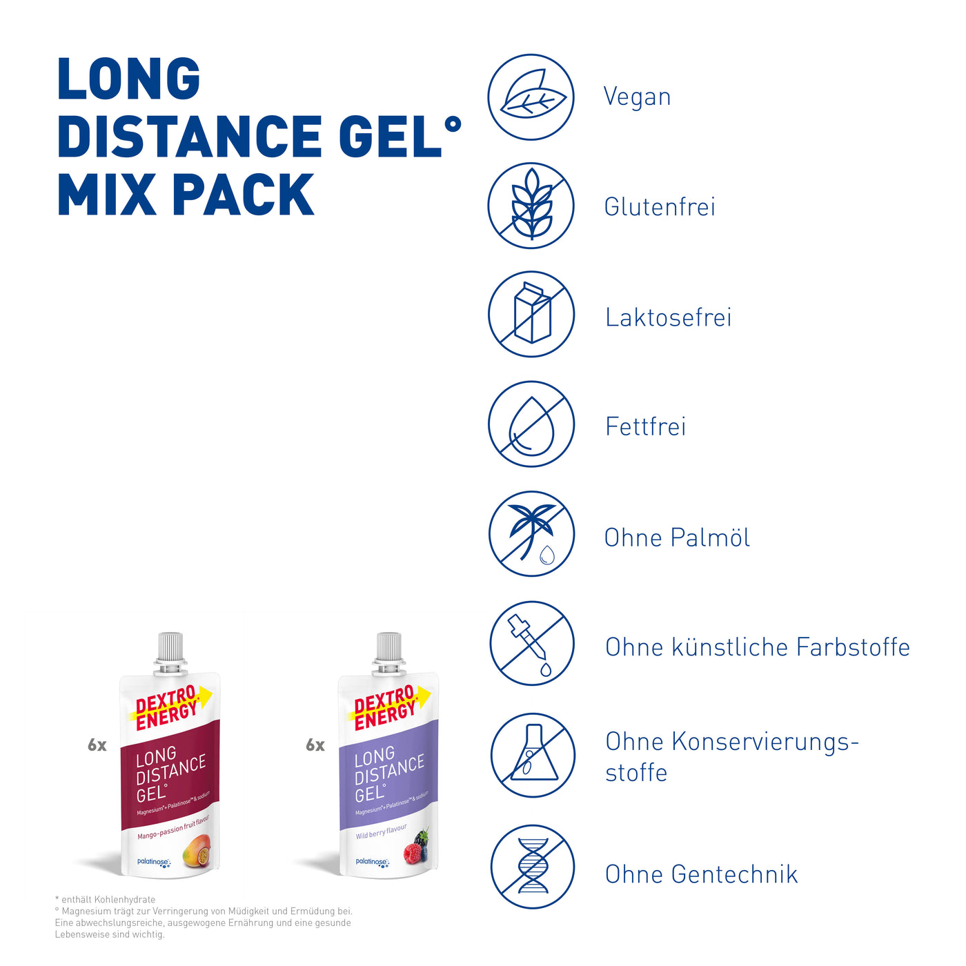 Long Distance Gel° Mix Pack