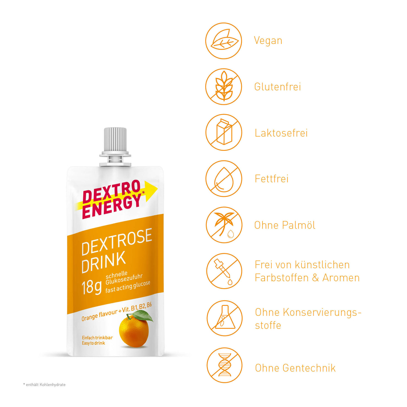 Dextrose Drink Orange