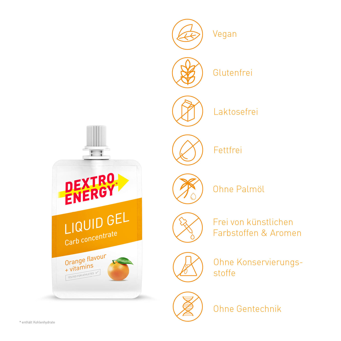 Liquid Gel Orange + vitamins