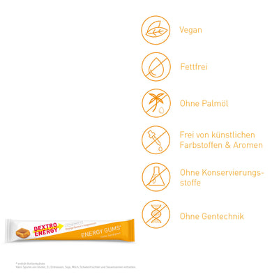 Energy Gums* Orange + Magnesium