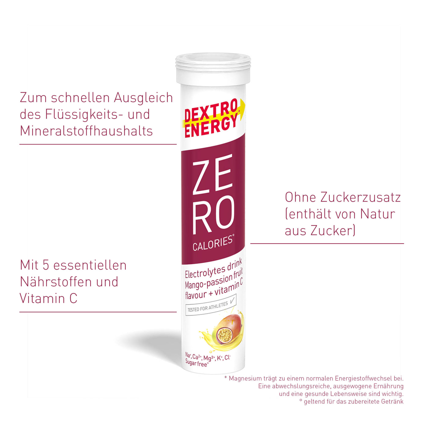 Zero Calories° Mango-passion fruit