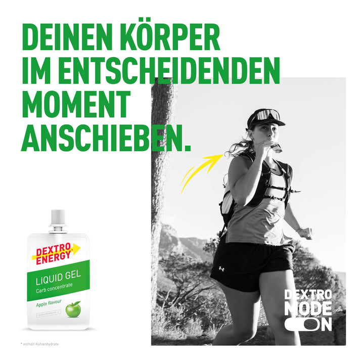 Liquid Gel Apple: Apfel-Kohlenhydrat-Gel – Dextro Energy*