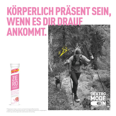 Pink Zero Cal Zero Calories° Pink Grapefruit: Elektrolytdrink – Dextro Energy*