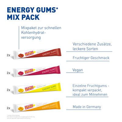 Energy Gums* Mix Pack