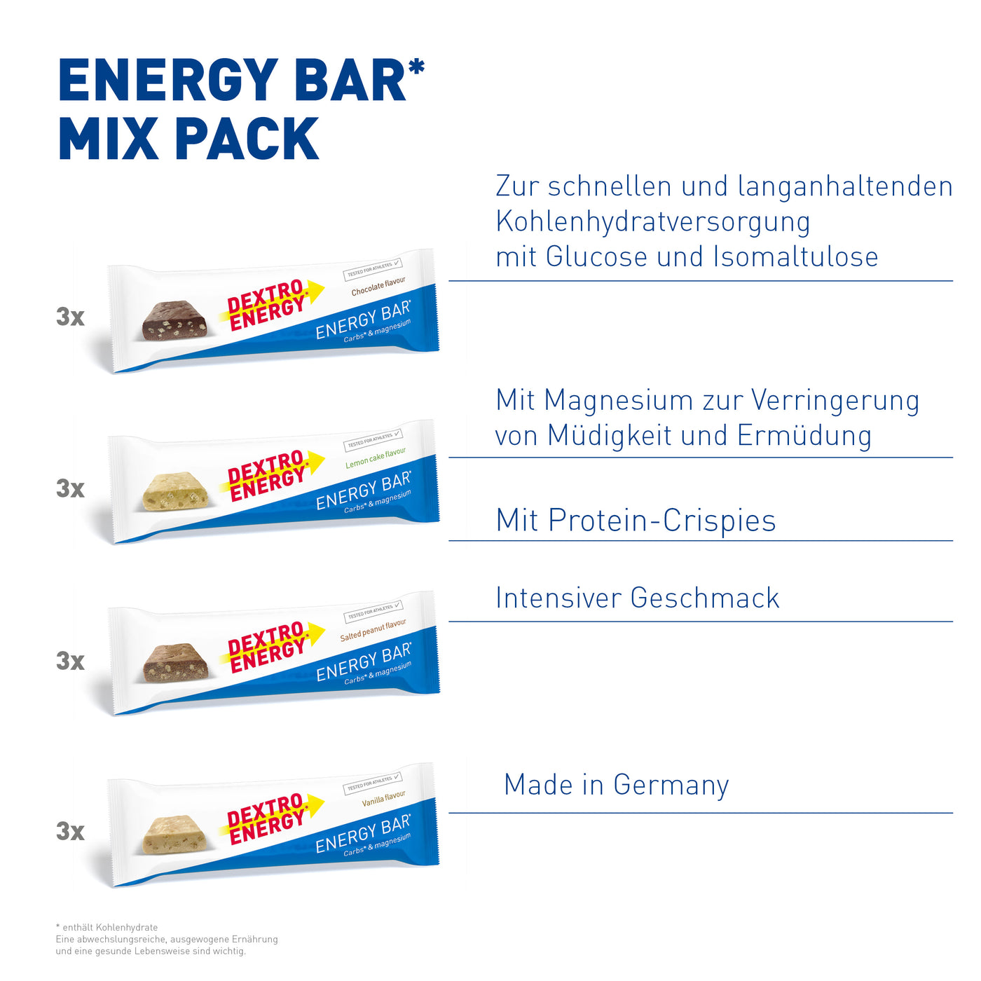 Energy Bar* Mix Pack