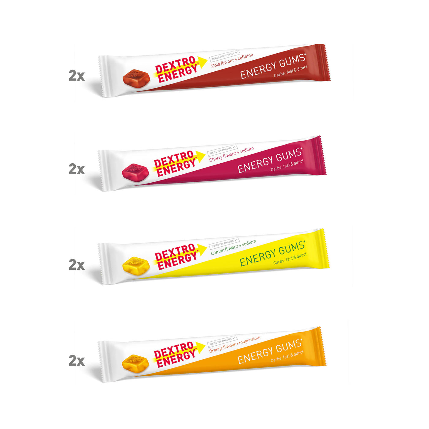 Energy Gums* Mix Pack