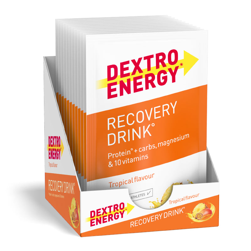 recovery shake rennrad Dextro Energy* Recovery Drink°: Tropischer Regenerations-Drink