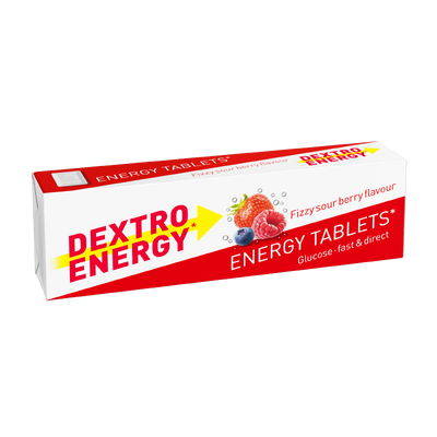 Energy Tablets* Sticks Fizzy Sour Berry
