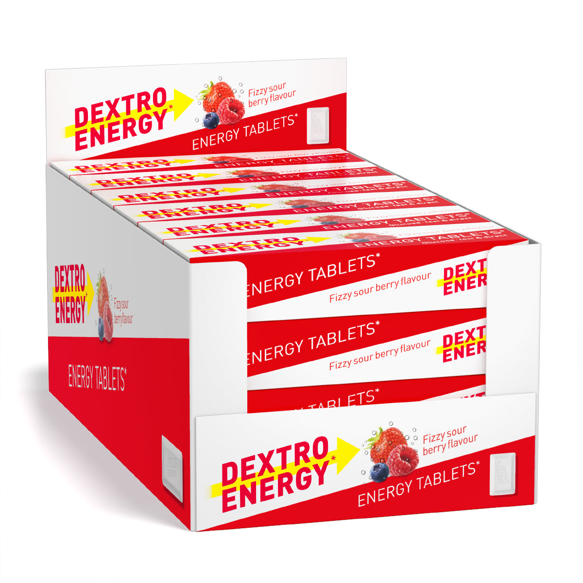 Energy Tablets* Sticks Fizzy Sour Berry