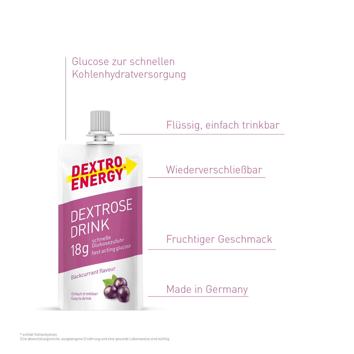 Dextrose Drink Blackcurrant