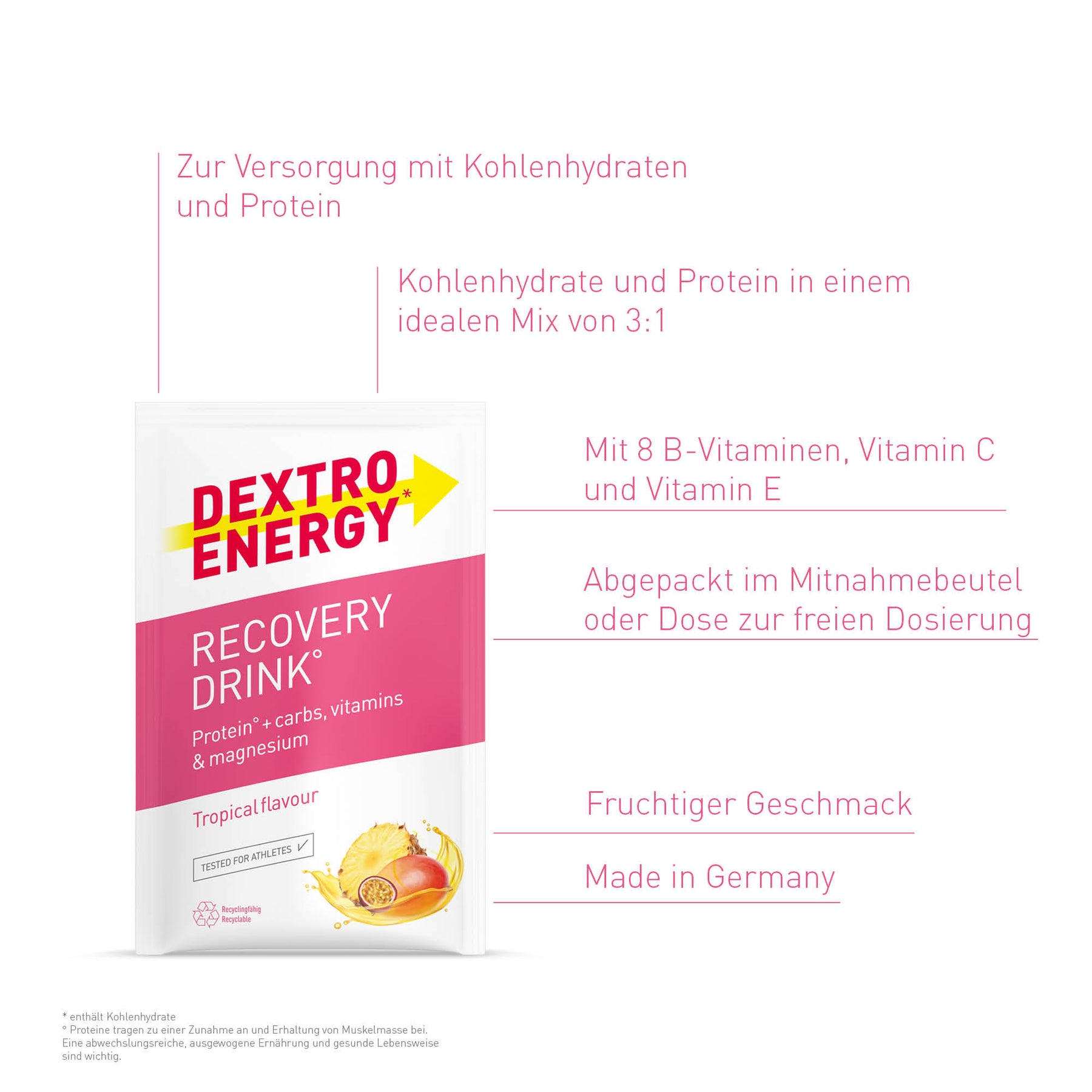 Zextro Dextro Energy Recovery Drink 2500G Tropical – LBBJ