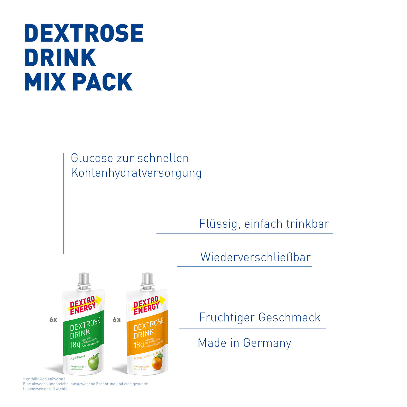 Dextrose Drink Mix Pack