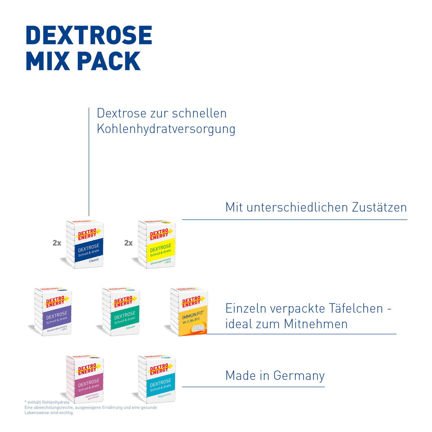 Dextrose Mix Pack